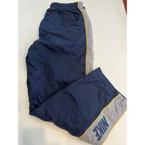 Nike Mens Dark Navy Blue Wind Breaker Sport Athletic Workout Pants Size XXL